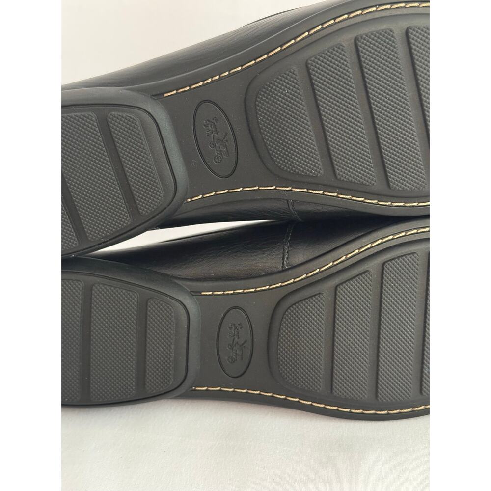 Coach Penny Loafers Black Pebble Leather Sz 6.5B Women NIB - Picture 11 of 12